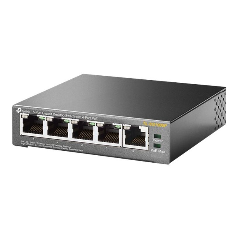 6935364083212-TP-Link TL-SG1005P - Switch de bureau 5 ports Gigabit avec 4 ports PoE-P_79444116_5-8