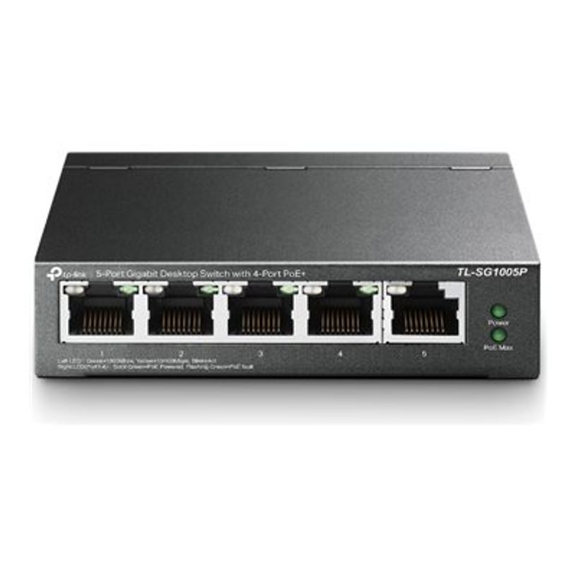 6935364083212-TP-Link TL-SG1005P - Switch de bureau 5 ports Gigabit avec 4 ports PoE-P_79444116_9-5