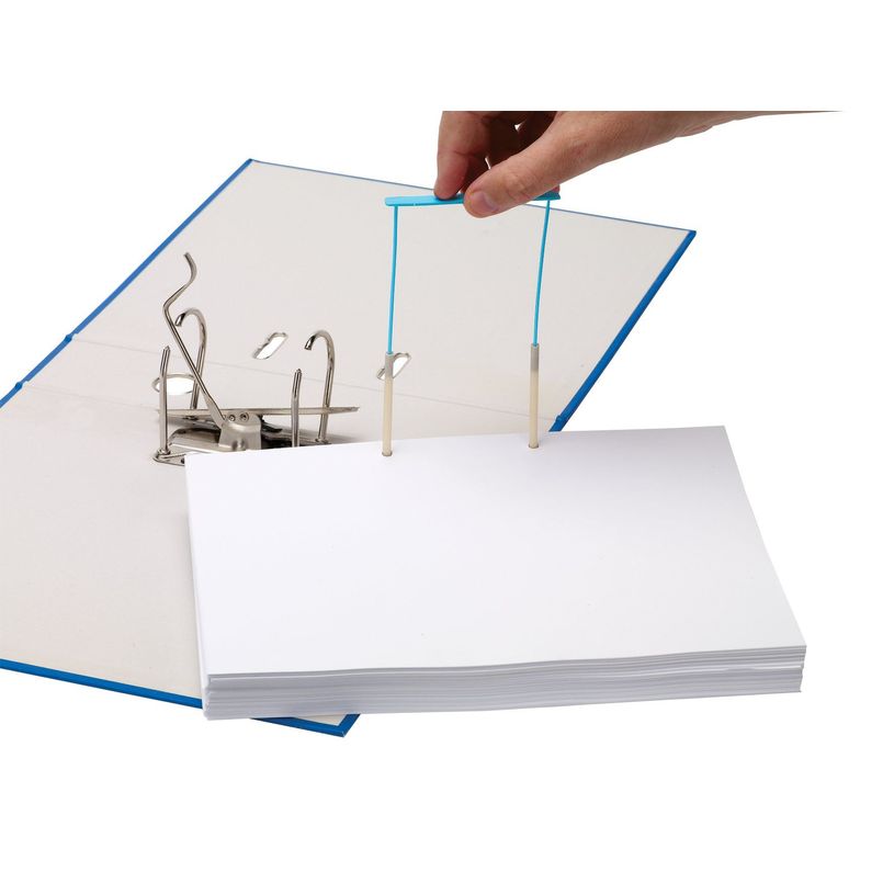 2012349517864-Bankers Box Pro - 20 clips pour archives - bleu clair - Fellowes--2