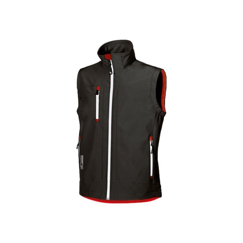 8033546160046-Gilet sans manche coupe-vent noir - Taille XL - Climb U-Power-P_79444380_1-0