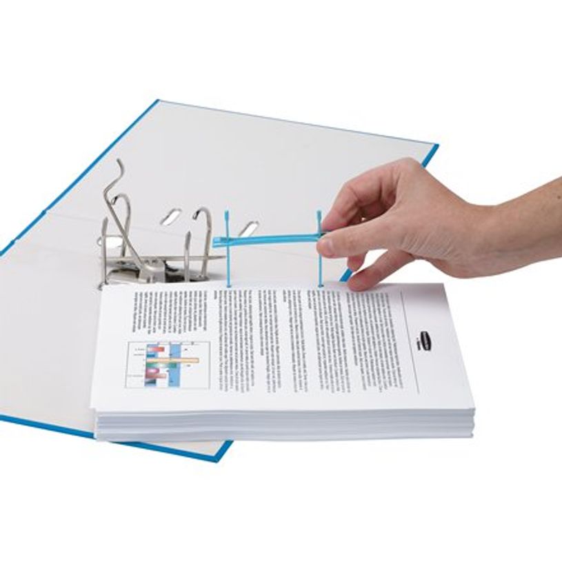 2012349517864-Bankers Box Pro - 20 clips pour archives - bleu clair - Fellowes-P_79444397_4-3