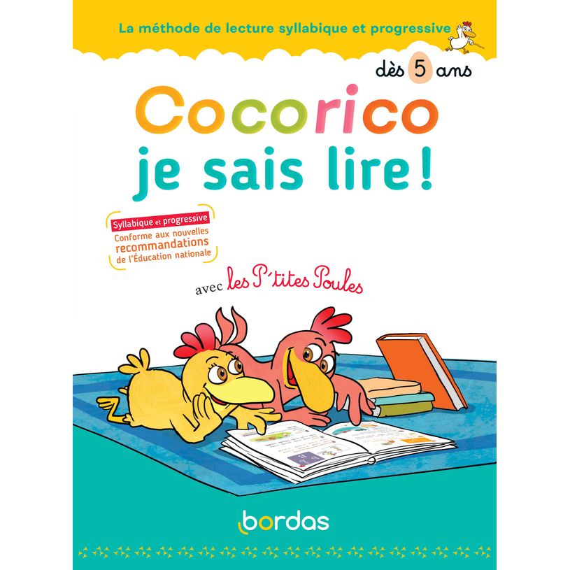 9782047358054-Cocorico je sais lire ! avec les p'tites poules - méthode de lecture syllabique et progres-P_79444405_1-0