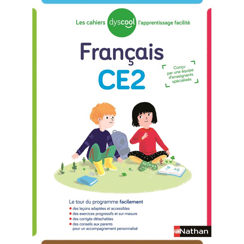 9782091933665-Dyscool - Cahier de français CE2 - adapté aux enfants dys ou en difficulté-P_79444420_1-0