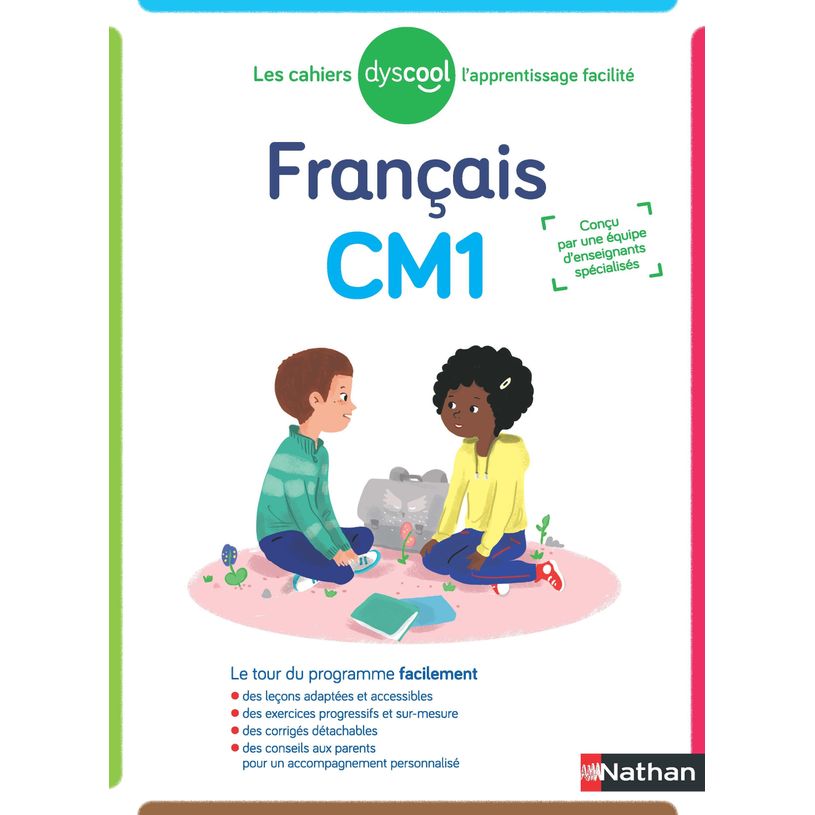 9782091933672-Dyscool - Cahier de français CM1 - adapté aux enfants dys ou en difficulté-P_79444421_1-0