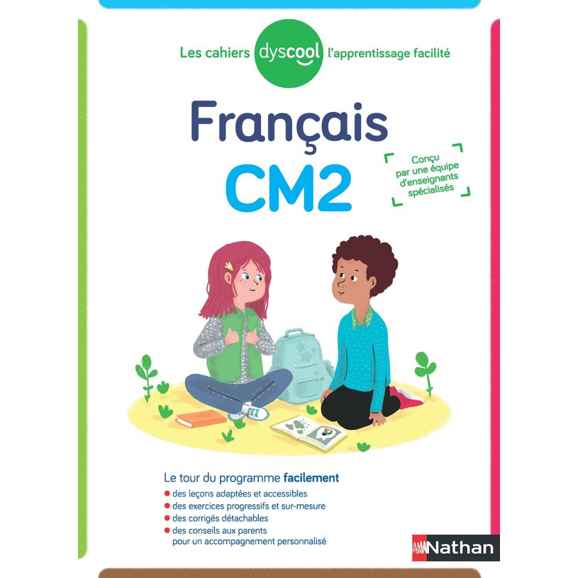 9782091933689-Dyscool - Cahier de français CM2 - adapté aux enfants dys ou en difficulté-P_79444422_1-0