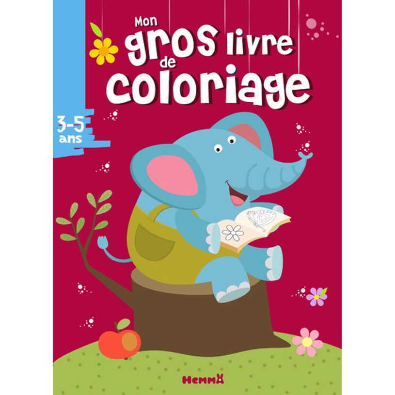 9782508035265-Mon gros livre de coloriage - Eléphant (3-5 ans) -P_79444469_1-0