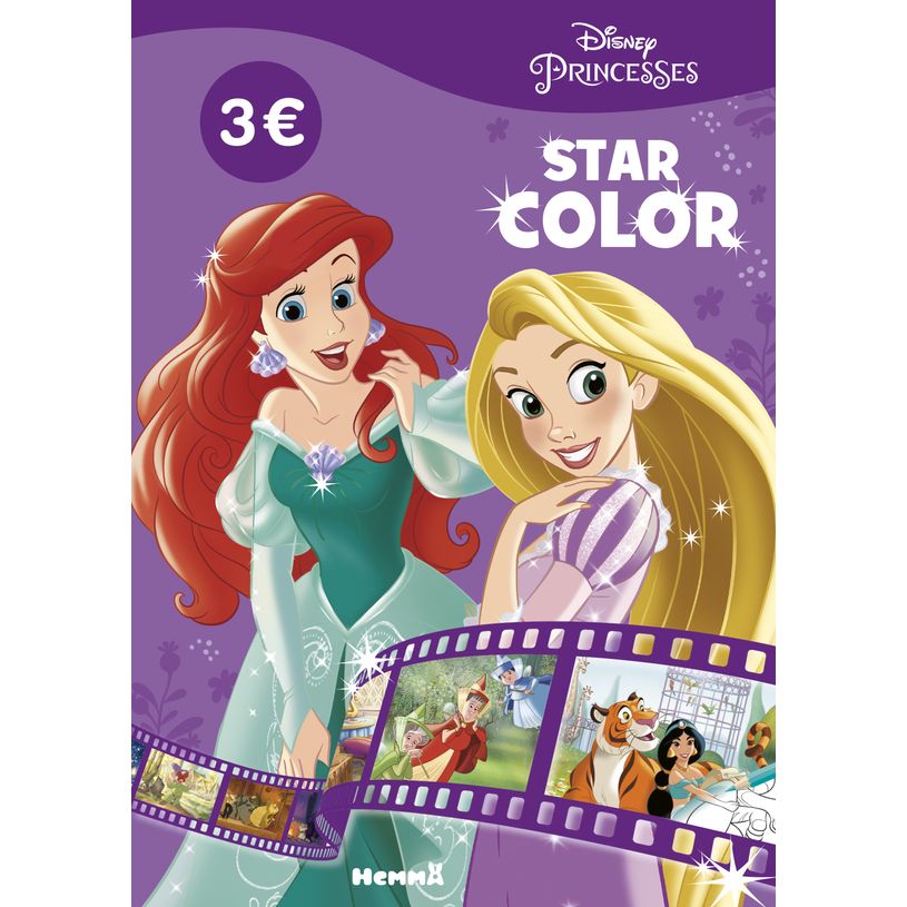 9782508045646-Disney Princesses - Star color Raiponce et Ariel-P_79444496_1-0