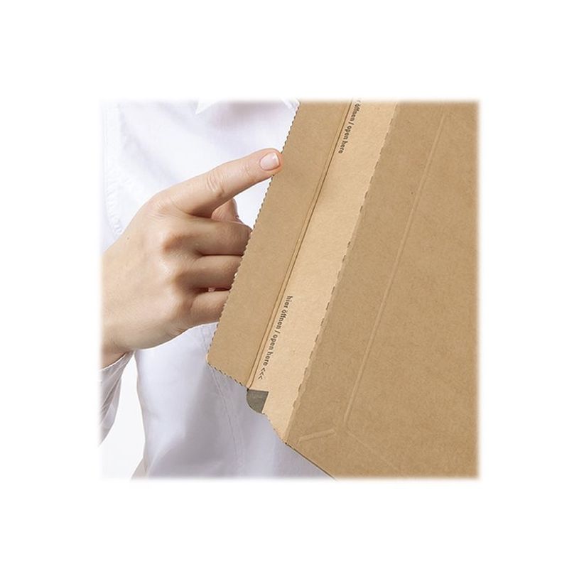 4033657100508-Pochette d'expédition adhésive - 25 cm x 34 cm - kraft - Logistipack-P_79444519_8-7
