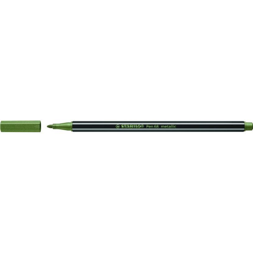 4006381546317-STABILO Pen 68 Metallic - Feutre métallisé 1,4 mm - vert clair-P_79444614_1-0