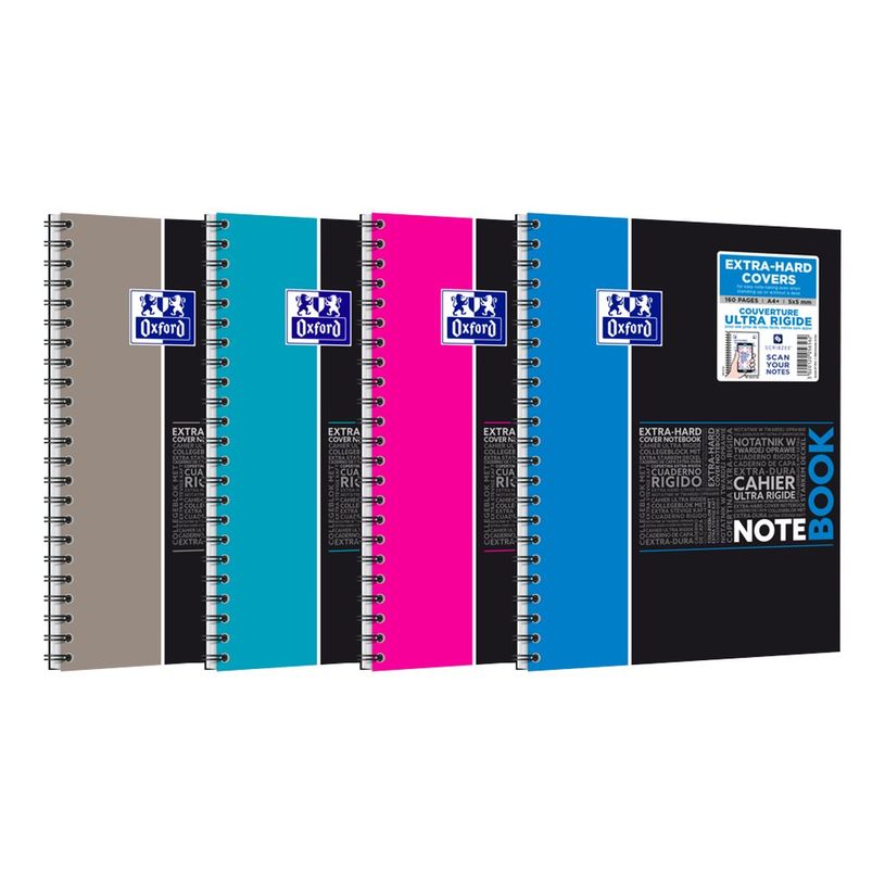 3020120056562-Oxford Etudiants - Cahier Notebook A4+ (24 x 29,7 cm) - 160 pages - petits carreaux (5x5 mm) - double spirale - disponib-P_79444616_8-4