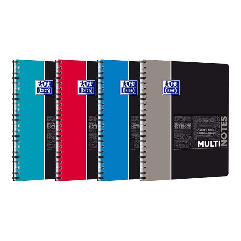 3020120134512-Oxford Etudiants - Cahier Multinotes A4+ (24 x 29,7 cm) - 160 pages - petits carreaux (5x5 mm) - avec 3-P_79444617_10-13