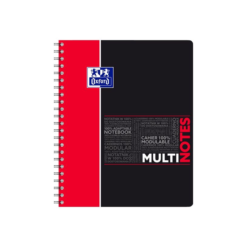 3020120134512-Oxford Etudiants - Cahier Multinotes A4+ (24 x 29,7 cm) - 160 pages - petits carreaux (5x5 mm) - avec 3-P_79444617_12-10