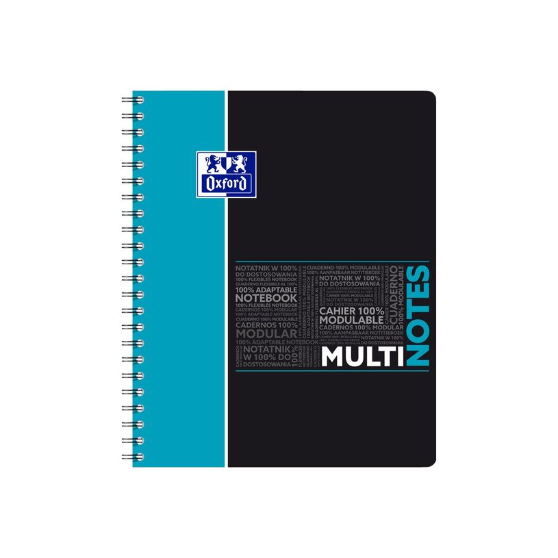 3020120134512-Oxford Etudiants - Cahier Multinotes A4+ (24 x 29,7 cm) - 160 pages - petits carreaux (5x5 mm) - avec 3 -P_79444617_13-9