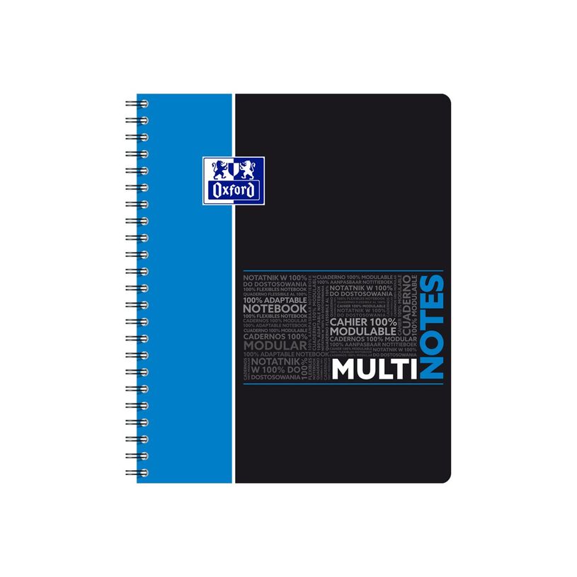 3020120134512-Oxford Etudiants - Cahier Multinotes A4+ (24 x 29,7 cm) - 160 pages - petits carreaux (5x5 mm) - avec 3 i-P_79444617_8-3
