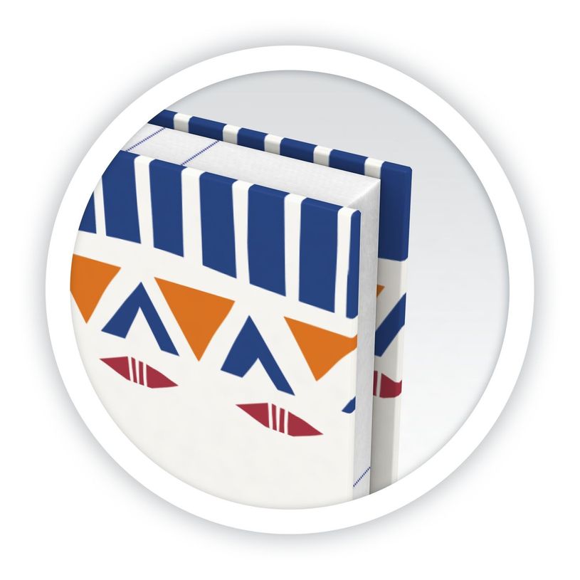 3020120144917-Oxford Boho Chic - Cahier spiralé A4+ - 120 pages - ligné-P_79444620_9-6