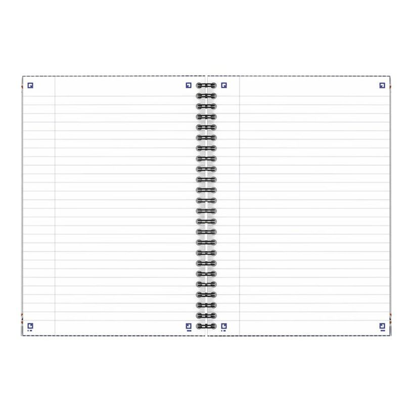3020120145037-Oxford Boho Chic - Cahier spiralé B5 (19 x 25 cm) - 120 pages - ligné-P_79444623_1-10
