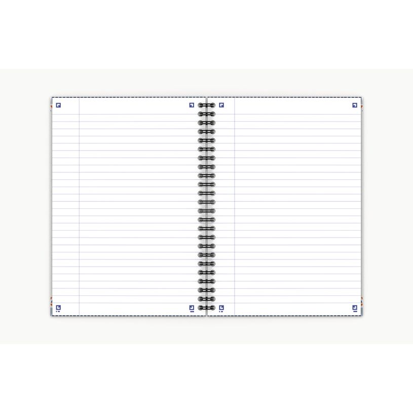 3020120145037-Oxford Boho Chic - Cahier spiralé B5 (19 x 25 cm) - 120 pages - ligné-P_79444623_9-6