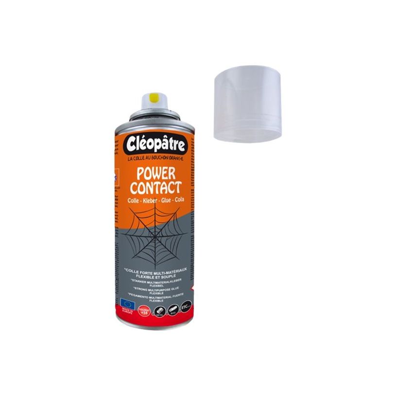 3134725013469-Cléopâtre Power Contact - Bombe de colle aérosol - transparent - 250 ml-P_79444635_2-1