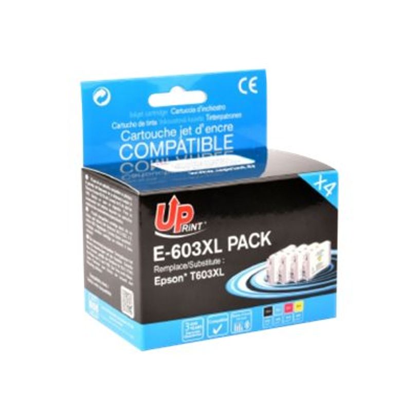 3584770908010-Cartouche compatible Epson 603XL Etoile de mer - pack de 4 - noir, cyan, magenta, jaune - U-P_79444686_1-0