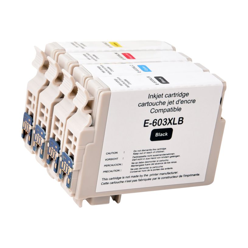 3584770908010-Cartouche compatible Epson 603XL Etoile de mer - pack de 4 - noir, cyan, magenta, jaune - U-P_79444686_2-1