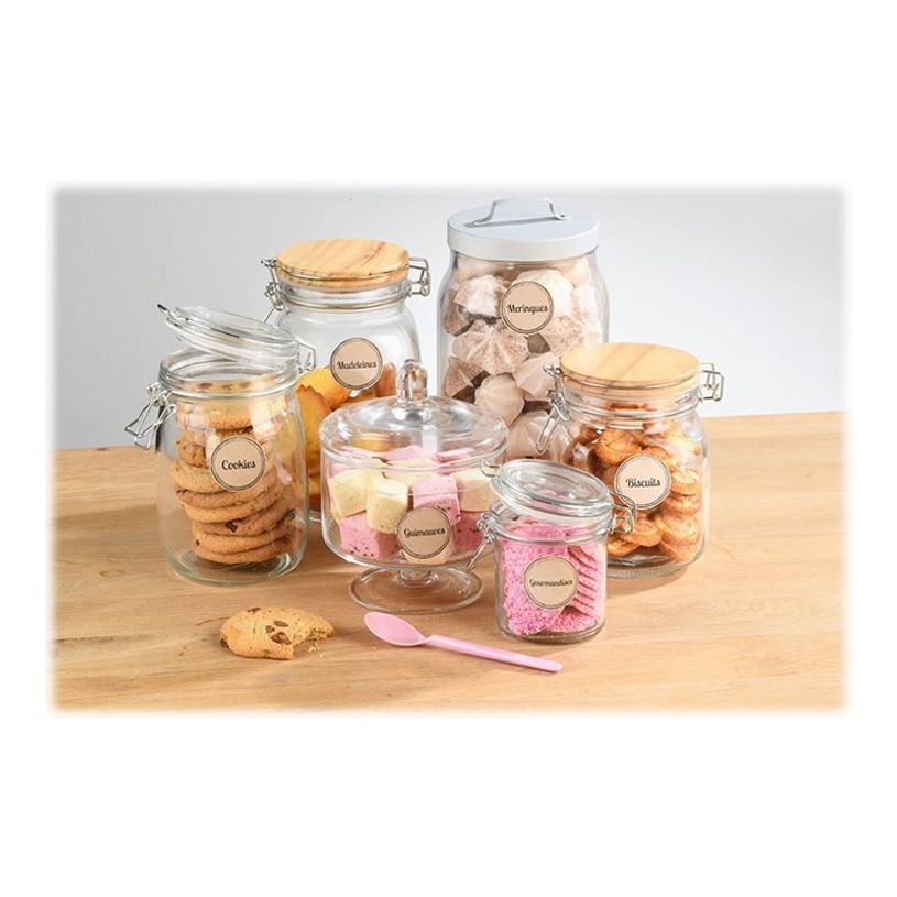 5014702134296-Avery - 96 Étiquettes autocollantes rondes kraft - diamètre 40 mm-P_79444696_2-2