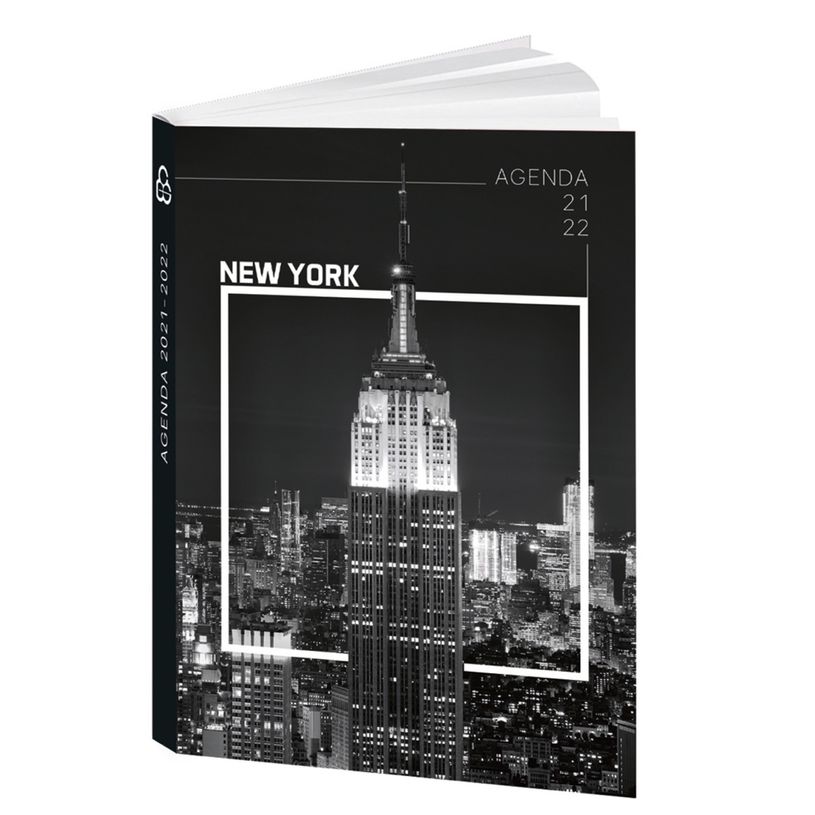 3592930015515-Agenda New York - 1 jour par page - 12 x 17 cm - Bouchut-P_79444730_4-0