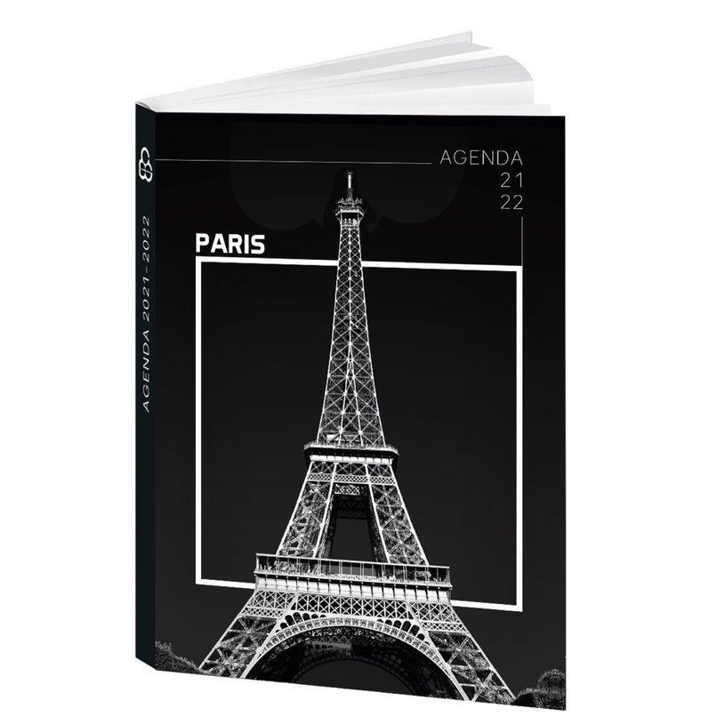 3592930015522-Agenda Paris - 1 jour par page - 12 x 17 cm - Bouchut-P_79444731_5-0