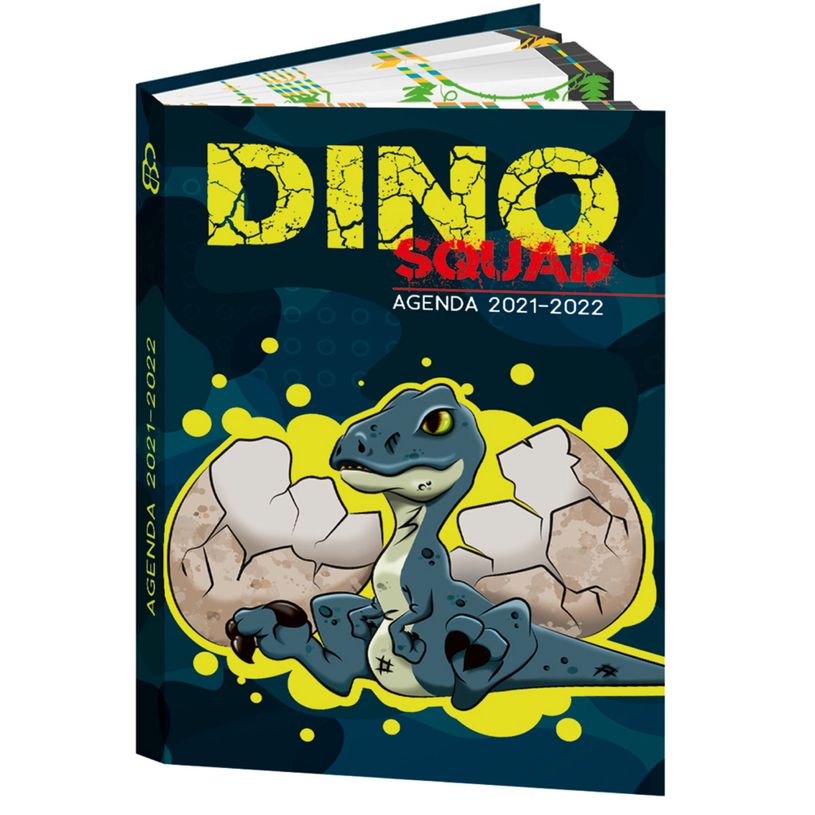 3592930017410-Agenda Dino bleu - 1 jour par page - 12,5 x 17,5 cm - Bouchut-P_79444738_4-0