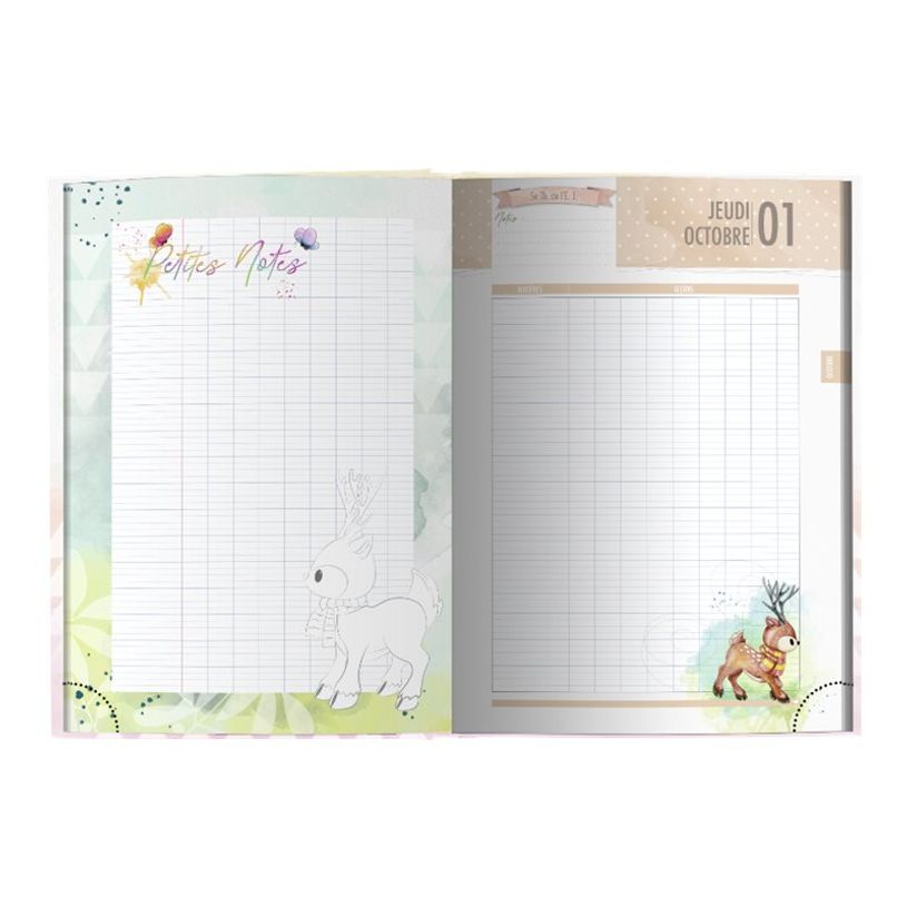 3592930017434-Bouchut - Agenda Dino vert - 1 jour par page - 12,5 x 17,5 cm-P_79444740_3-3