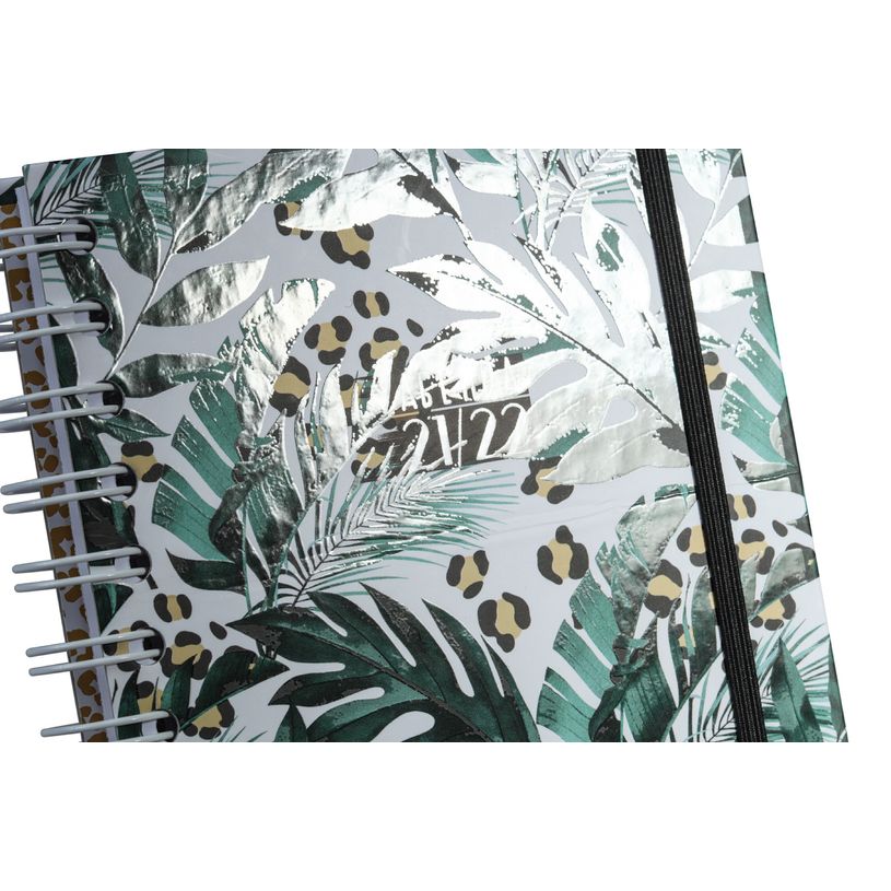 3592930015713-Agenda à spirales Floral vert - 1 jour par page - 12,5 x 17,5 cm - Bouchut-P_79444743_5-1