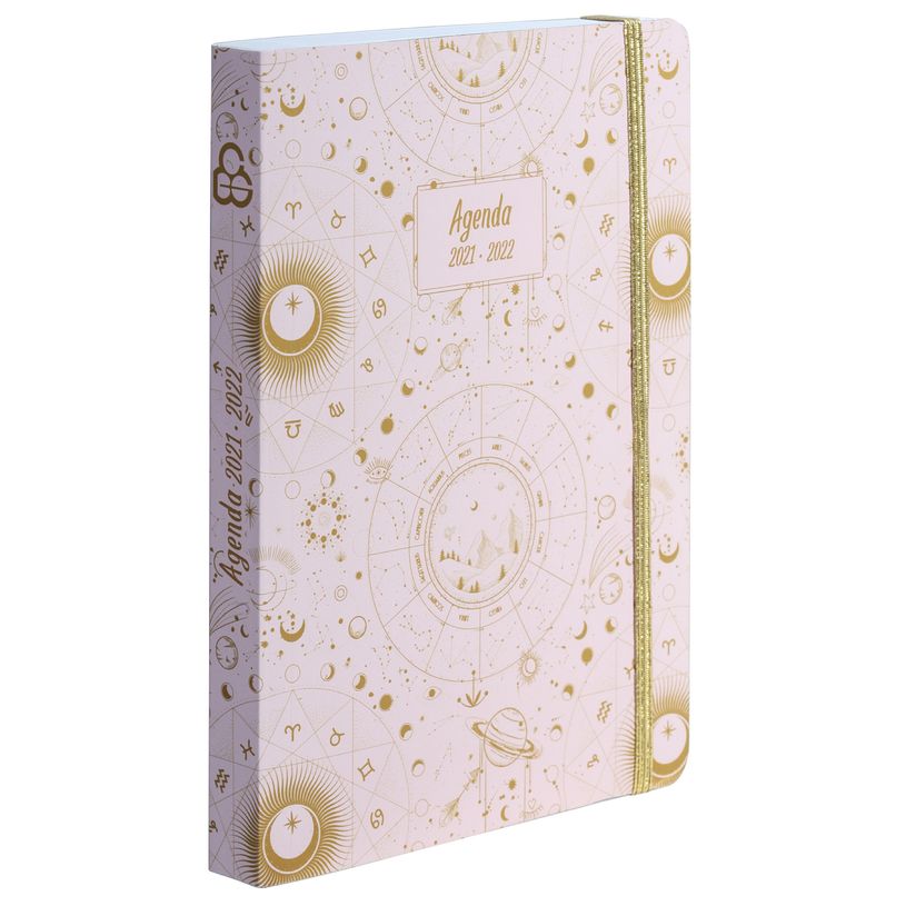 3592930015744-Agenda Astral rose poudré - 1 jour par page - 12 x 17 cm - Bouchut-P_79444746_3-0