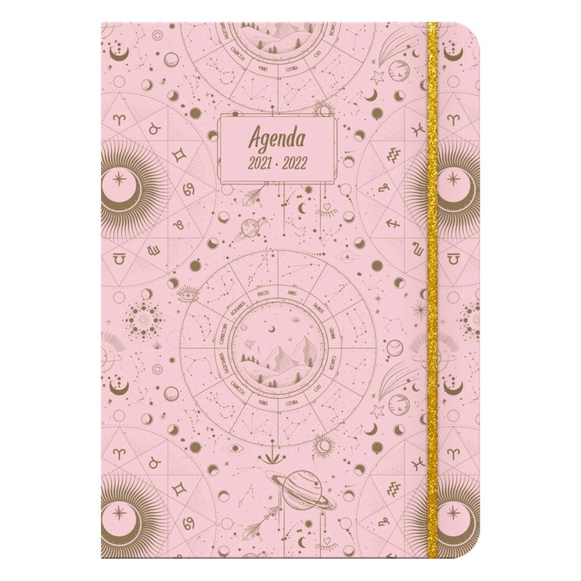 3592930015744-Agenda Astral rose poudré - 1 jour par page - 12 x 17 cm - Bouchut-P_79444746_4-1
