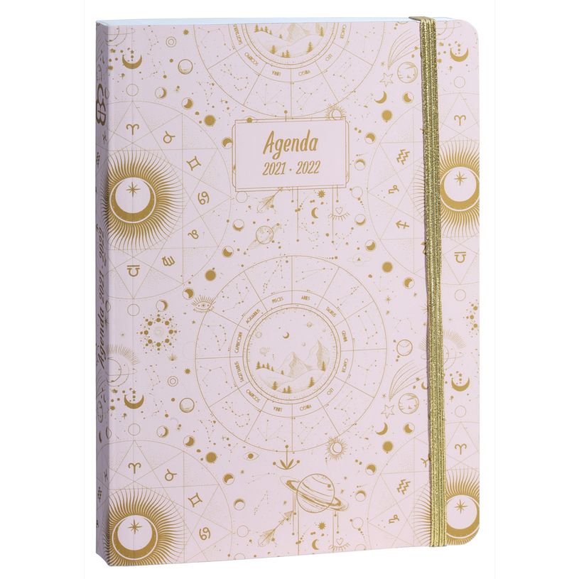 3592930015744-Agenda Astral rose poudré - 1 jour par page - 12 x 17 cm - Bouchut-P_79444746_5-2
