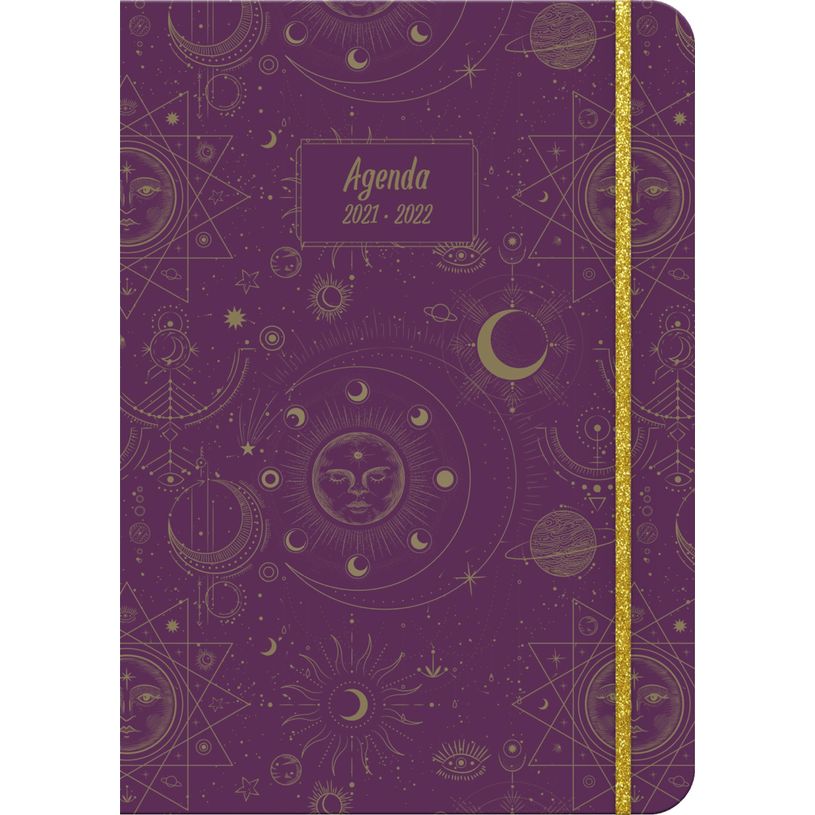 3592930015768-Agenda Astral aubergine - 1 jour par page - 12 x 17 cm - Bouchut-P_79444748_3-0