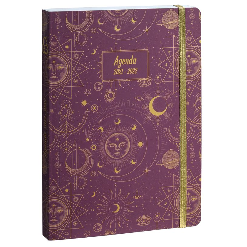 3592930015768-Agenda Astral aubergine - 1 jour par page - 12 x 17 cm - Bouchut-P_79444748_4-1
