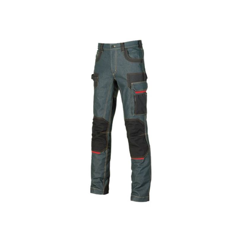8033546199923-Pantalon de travail en jean multipoches - Taille 46 - Platinum Button U-Power-P_79444770_1-0