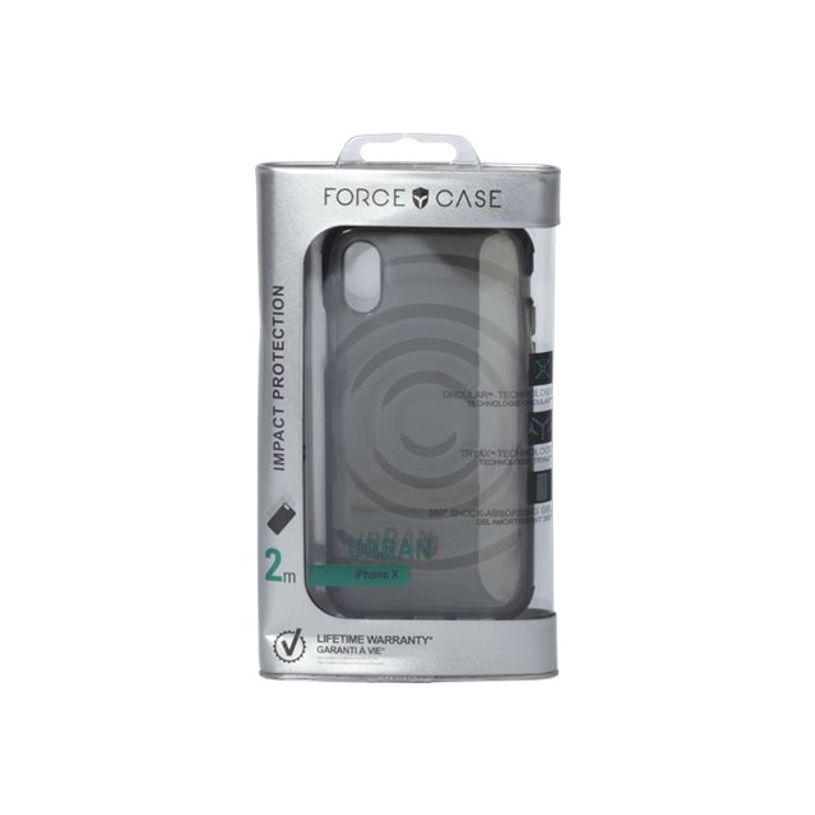 3571211374619-Force Case Urban - Coque de protection pour iPhone X/XS - transparent/gris foncé-P_79444975_6-5