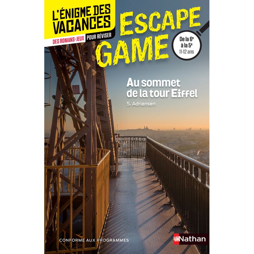 9782091933696-Enigme des vacances - Escape game 6e-5e - Au sommet de la Tour Eiffel-P_79445128_1-0