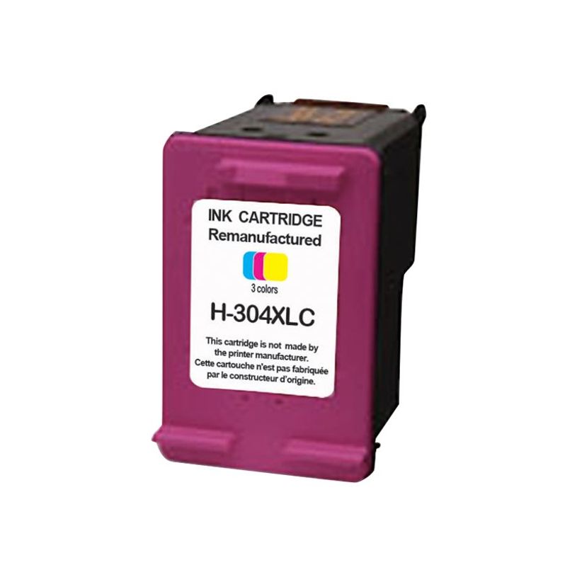 3584770904081-Cartouche remanufacturée HP 304XL - cyan, magenta, jaune - Uprint-P_79445240_4-4