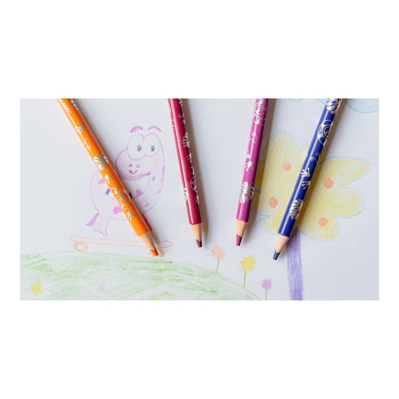 3086123570894-BIC KiDS Evolution Illusion - Lápiz de color - colores surtidos - 2.8 mm - con borrador -P_79445266_22-14