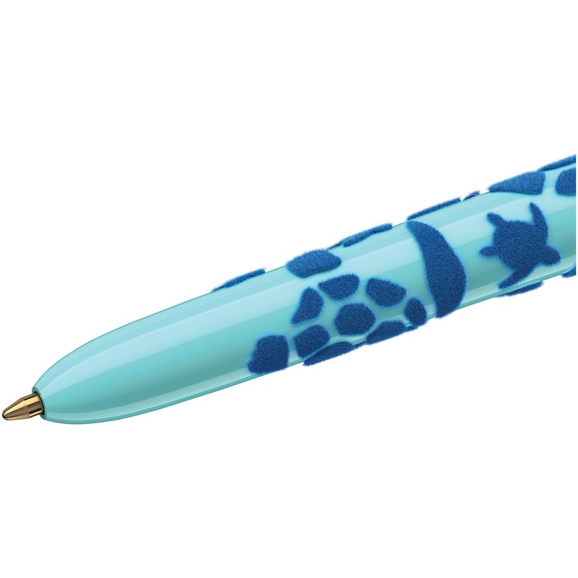 0400794452724-BIC 4 Couleurs - Stylo à bille 4 couleurs - 1 mm - corps texturé velours-P_79445272_1-0