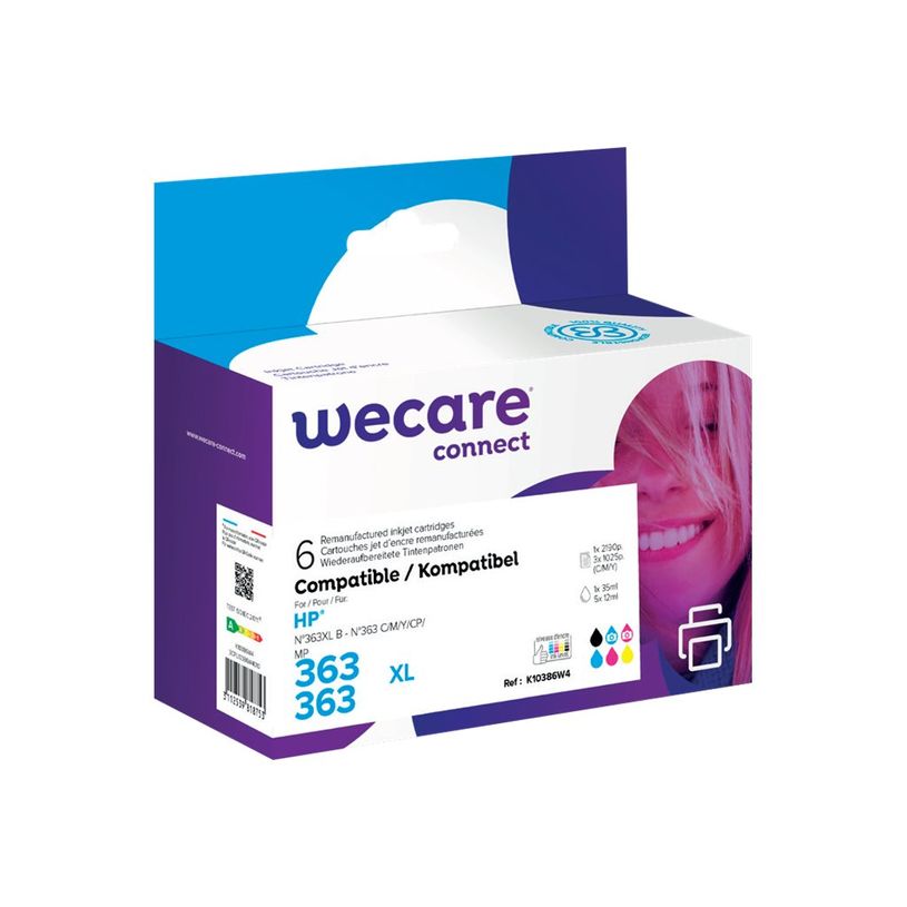 3112539818753-Cartouche compatible HP 363 - pack de 6 - noir, cyan, magenta, jaune, magenta clair, cyan c-P_79445320_2-1