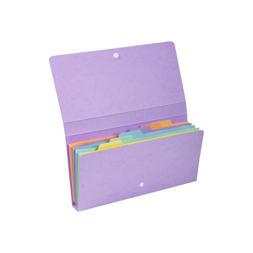 3130630586609-Exacompta Aquarel - Trieur 6 positions - format de poche 26 x 13 cm - disponible dans diff-P_79445328_4-12