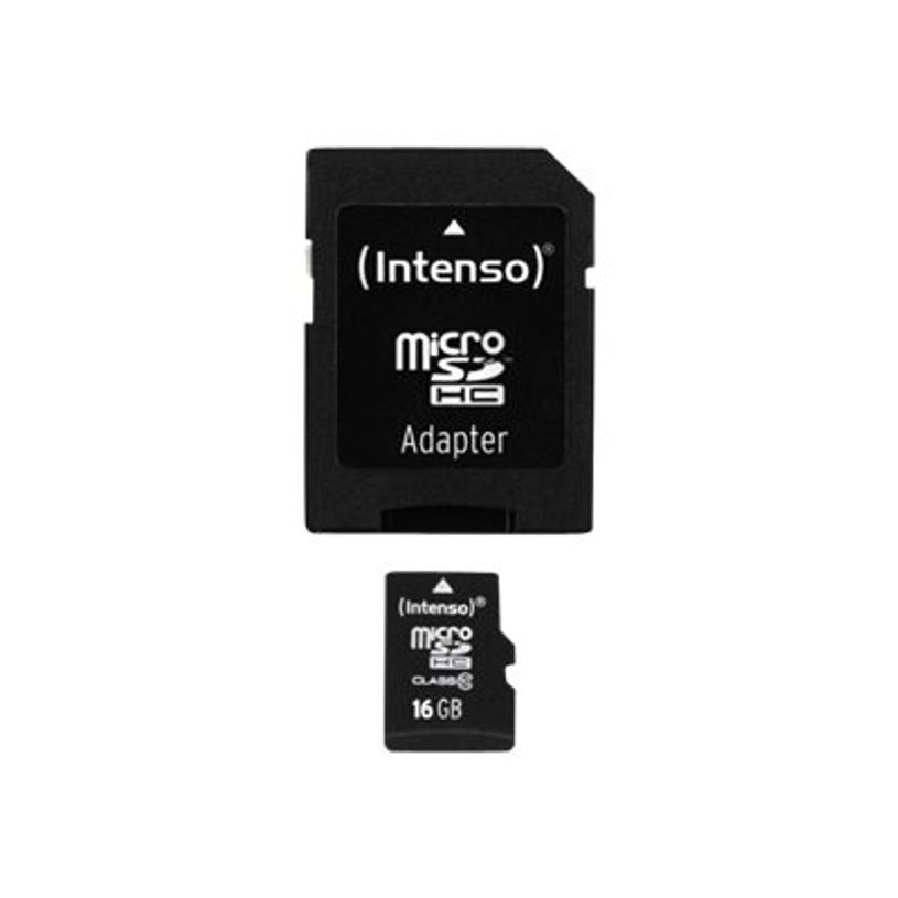 4034303016136-Intenso - carte mémoire 16 Go - Class 10 - micro SDHC -P_79445340_1-0