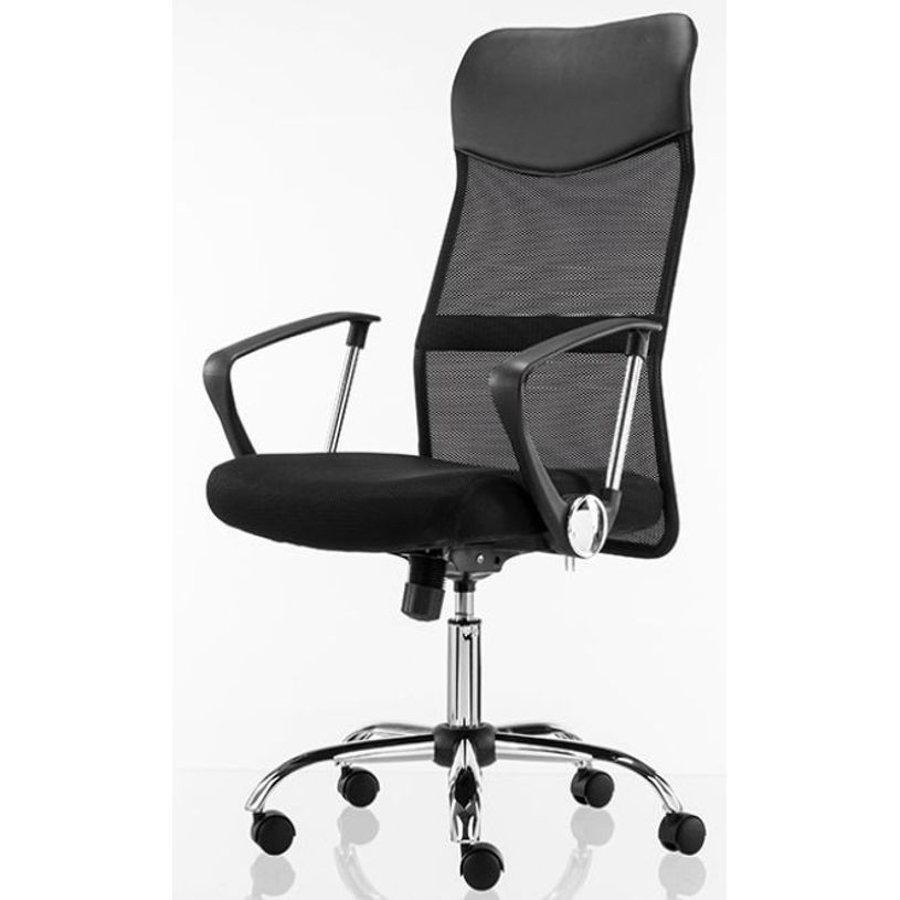 3701338801709-Fauteuil de bureau OMAHA - accoudoirs fixes - noir-P_79445345_3-2