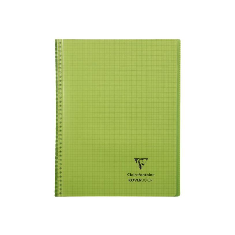 3037923866014-Clairefontaine Koverbook - Cahier à spirale polypro 24 x 32 cm - 160 pages - petits carreaux (5x5 mm) - disponib-P_79445347_5-4