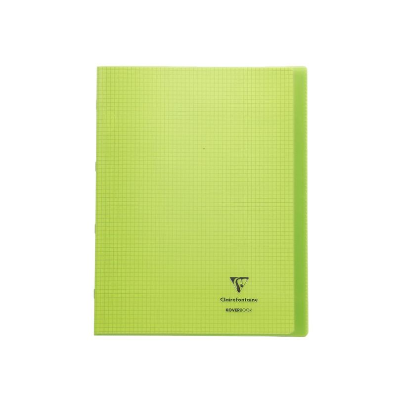 3037929816037-Clairefontaine Koverbook - Cahier polypro 24 x 32 cm - 96 pages - petits carreaux (5x5 mm) -P_79445350_1-0