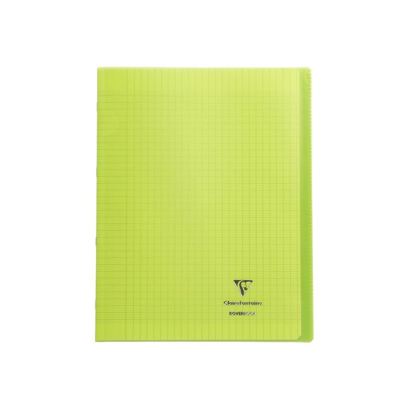 3037929844030-Clairefontaine Koverbook - Cahier polypro 24 x 32 cm - 48 pages - grands carreaux (Seyes) --P_79445355_2-1