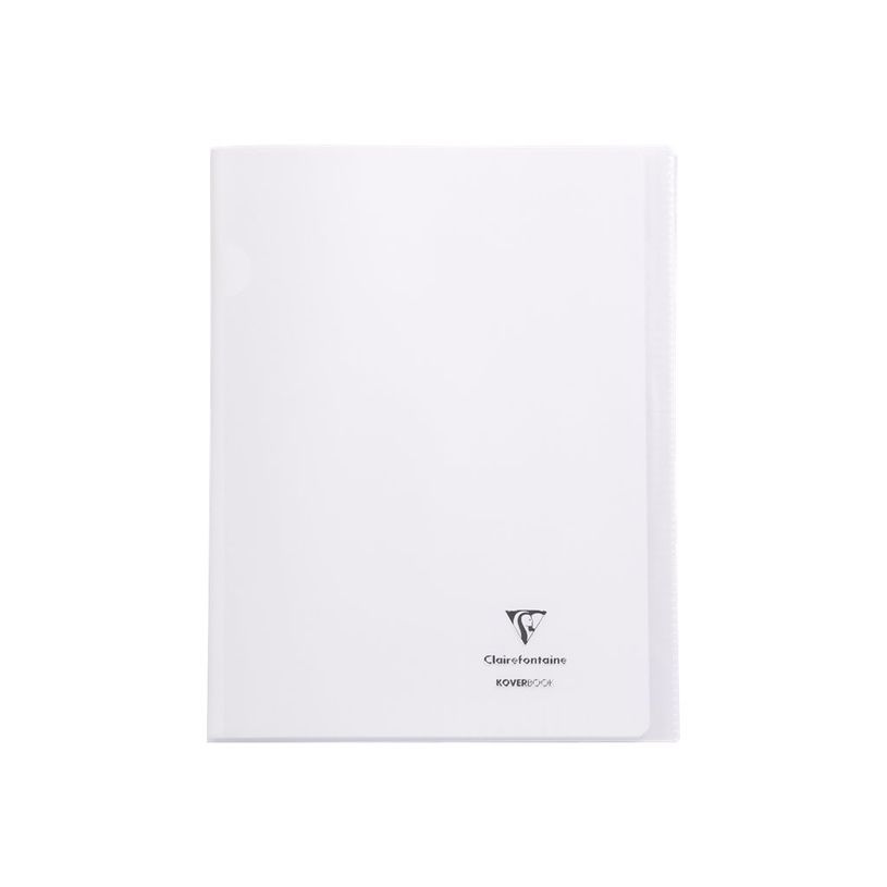 3037929844207-Clairefontaine Koverbook - Cahier polypro 24 x 32 cm - 48 pages - grands carreaux (Seyes) --P_79445358_2-1