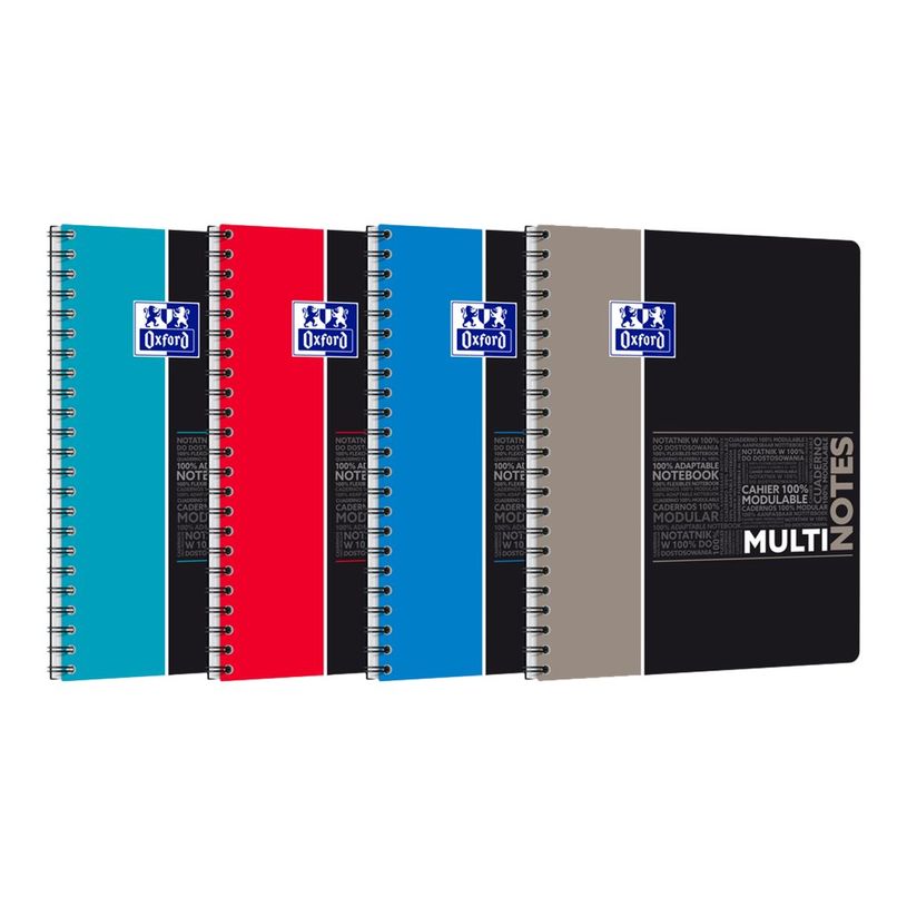 3020120134468-Oxford Student Multinotes - Cahier à spirales A4+ - 160 pages - feuilles perforées détachab-P_79445380_7-3